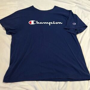 Navy blue champion T-shirt